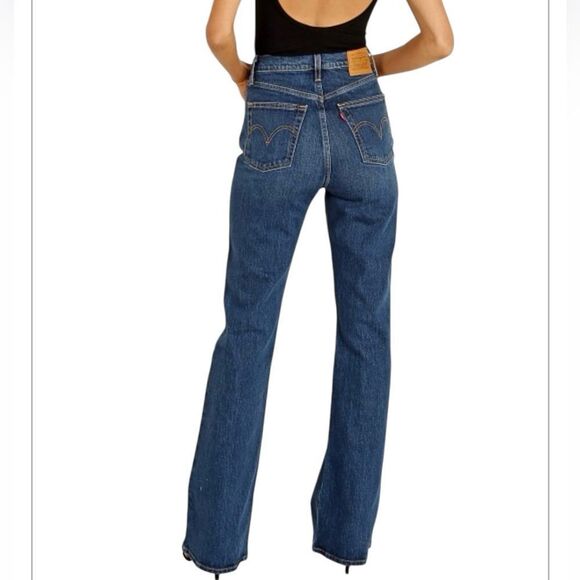 Levi’s Ribcage Boot Jeans 24 New - Picture 3 of 7